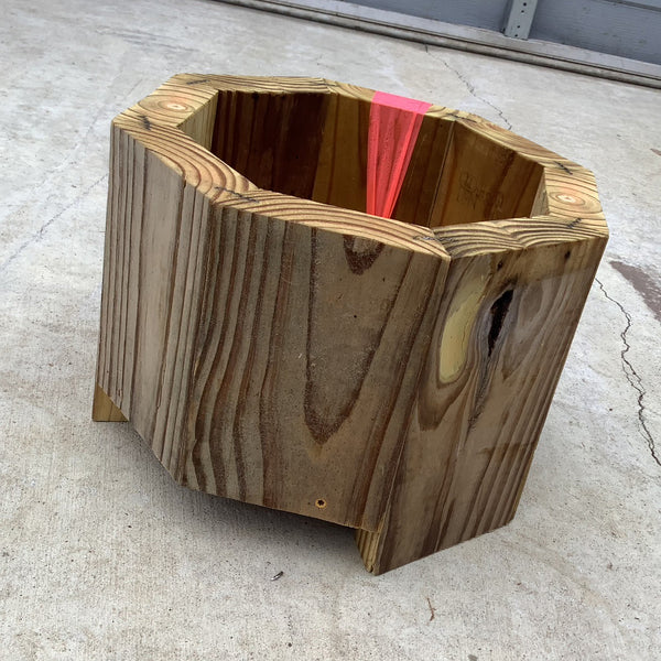Short Octagon Plant Stand